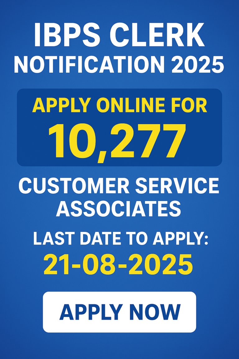ibps clerk 2025